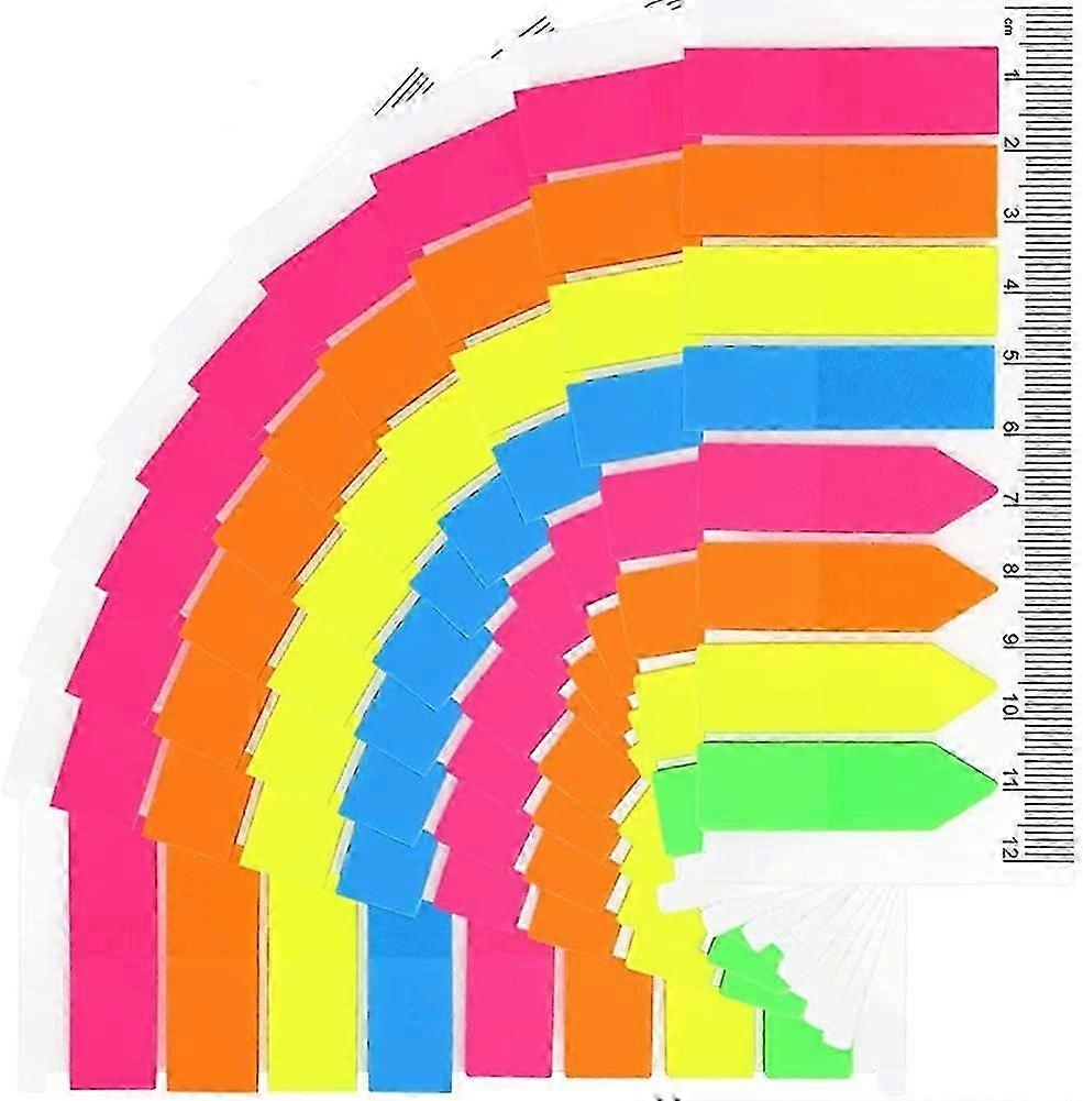 1600 Sheets of Sticky Notes. Set of 10 Repositionable Self-adhesive Bookmark