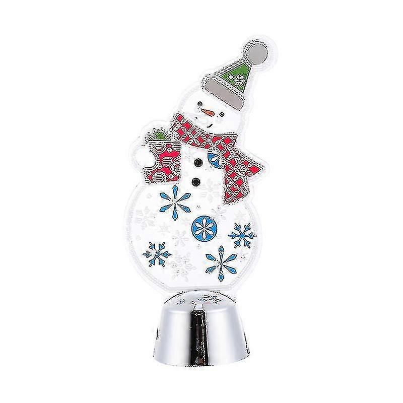 2pcs Bureau Led Snowman Light