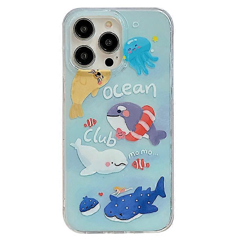 IMD Cute Animal Pattern Phone Case