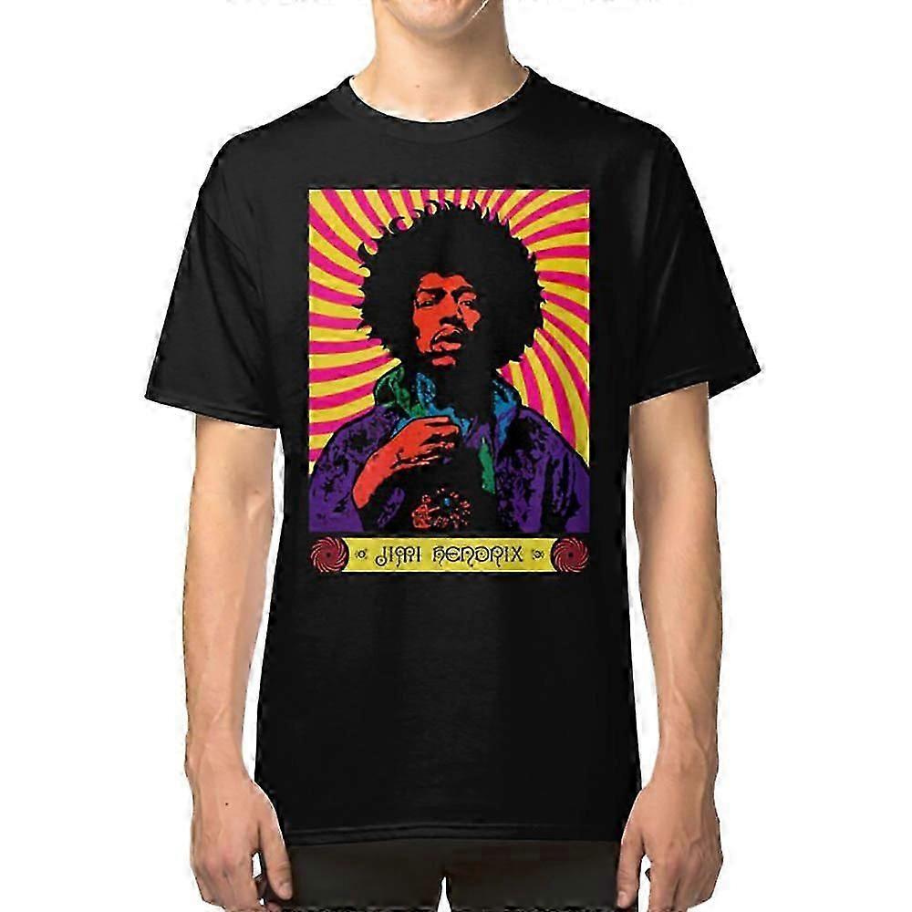 Psychedelic Jimi (HD) T-shirt Retro design