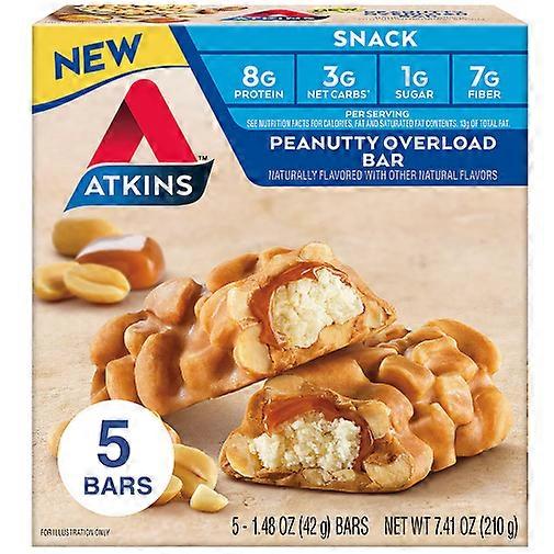 Atkins Snack Peanutty Overload Bar