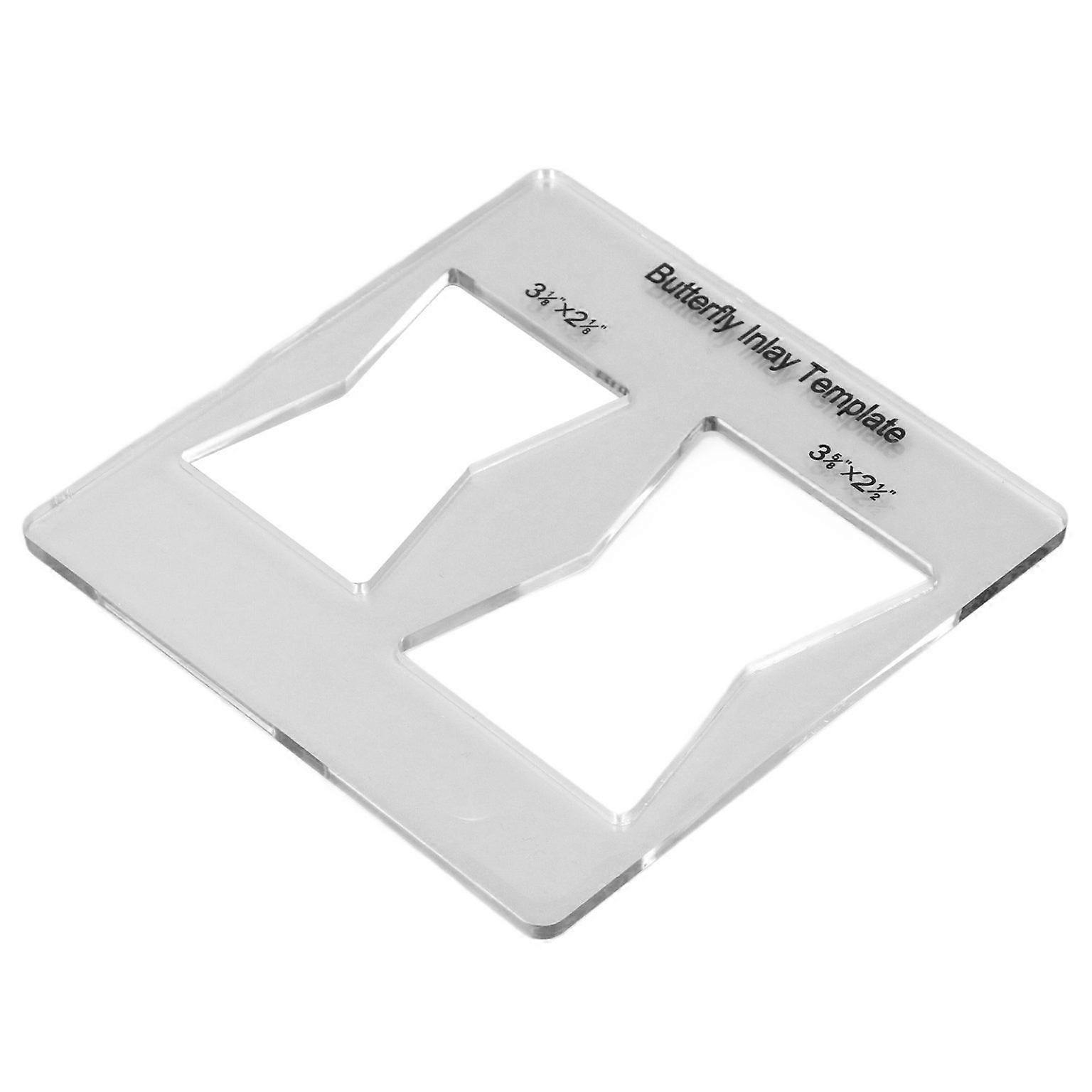 bowtie inlay template Butterfly Inlay Template Bowtie Decorative Router