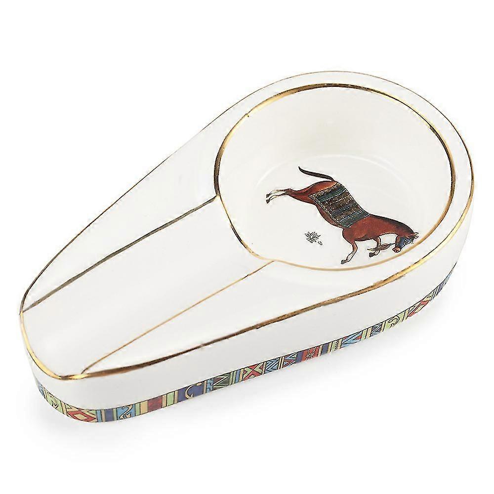 Cigar Ashtray Outdoor Ceramic Ashtray Ceramic Painted e Classic Mini Portable Fire Extinguisher