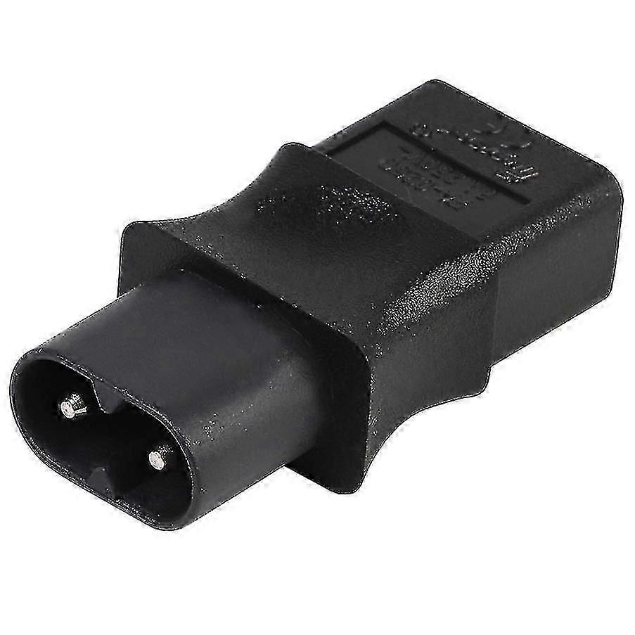 2-pin Iec 320 C8 samec na iec 320 C9 samice ac adaptér 6A / 250V EU průmyslový napájecí měnič novinka