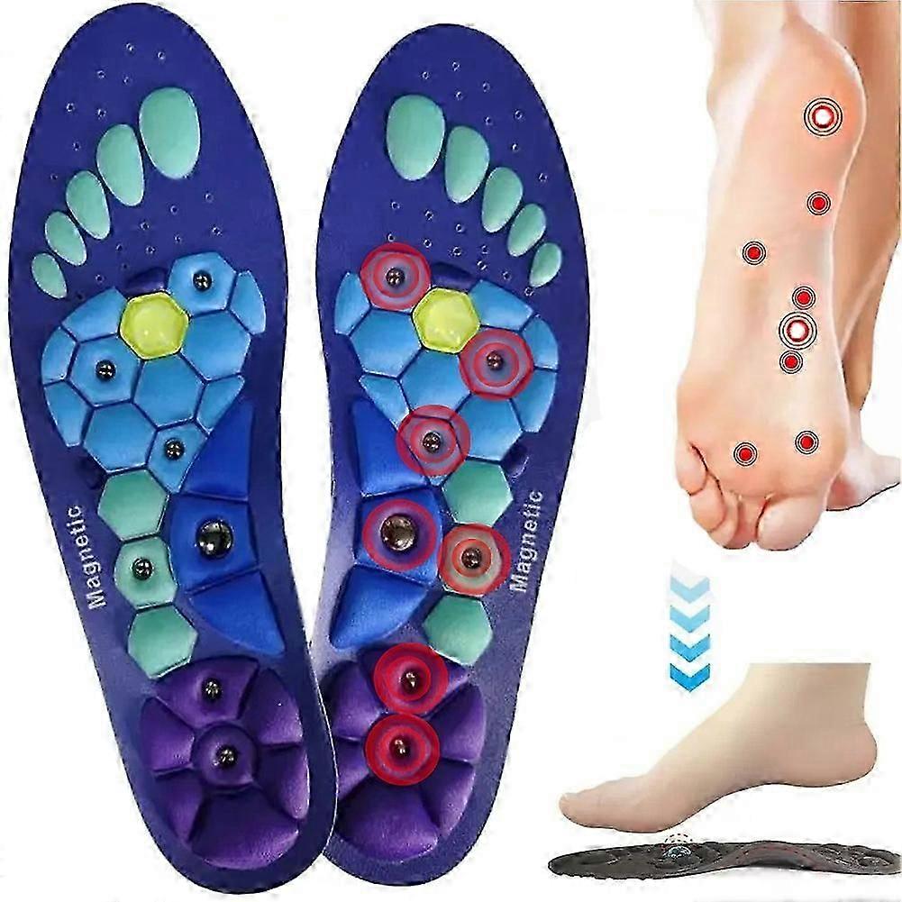 Tıbbi Manyetik Terapi Spor Tabanlık Masaj Ayak Kilo Kaybı Zayıflama Akupresür İç Taban Anti-yorgunluk Sağlık Ayakkabı Pedleri