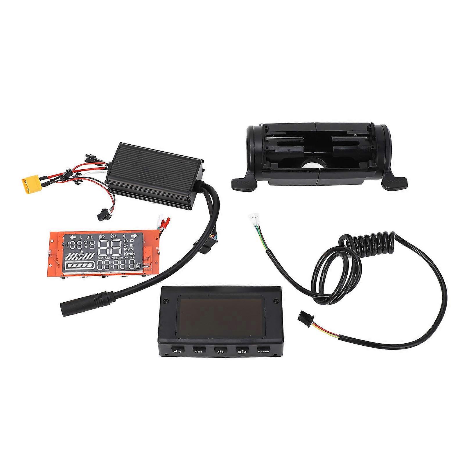 Electric Scooter Controller Kit 36V 350W Motor Controller Dashboard Display Meter Panel Parts for S1 S2 S3 8 Inch Electric Scooters