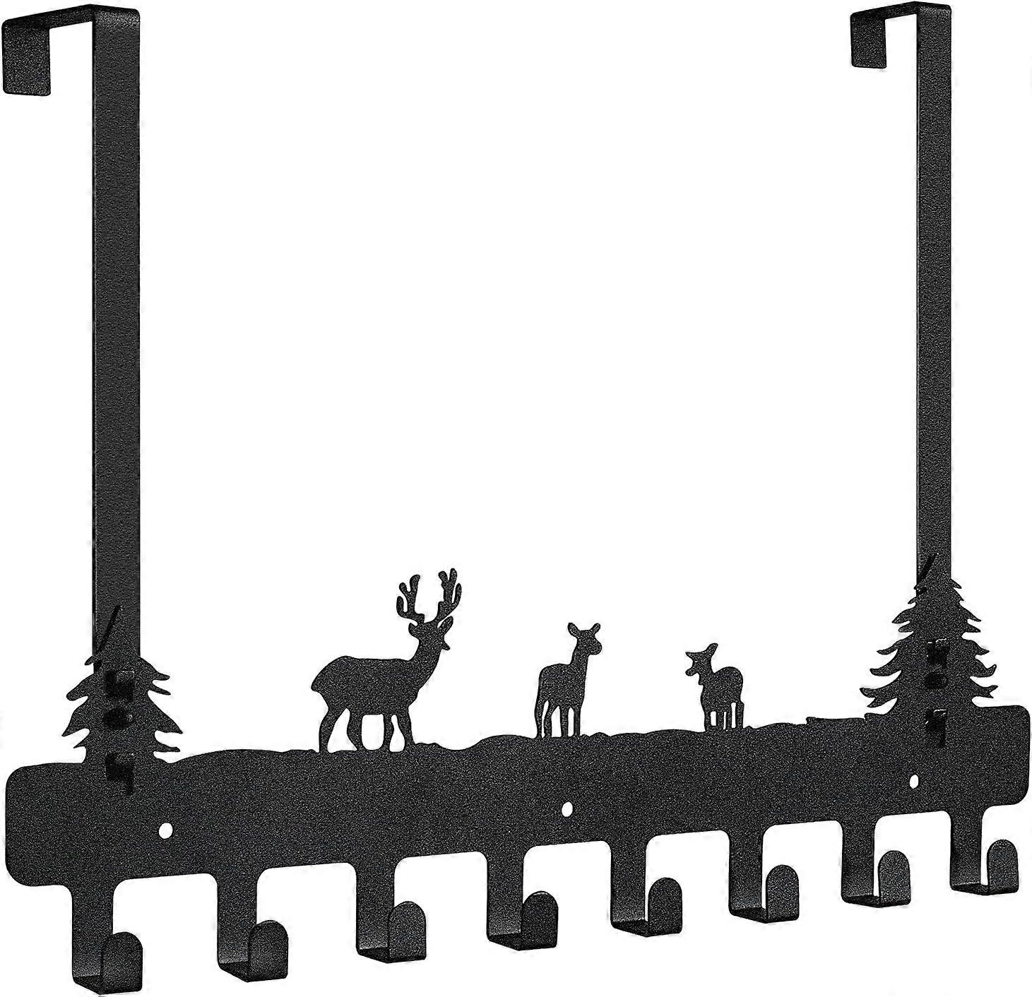 Bathroom towel rack 8 hooks, bathroom towel hooks