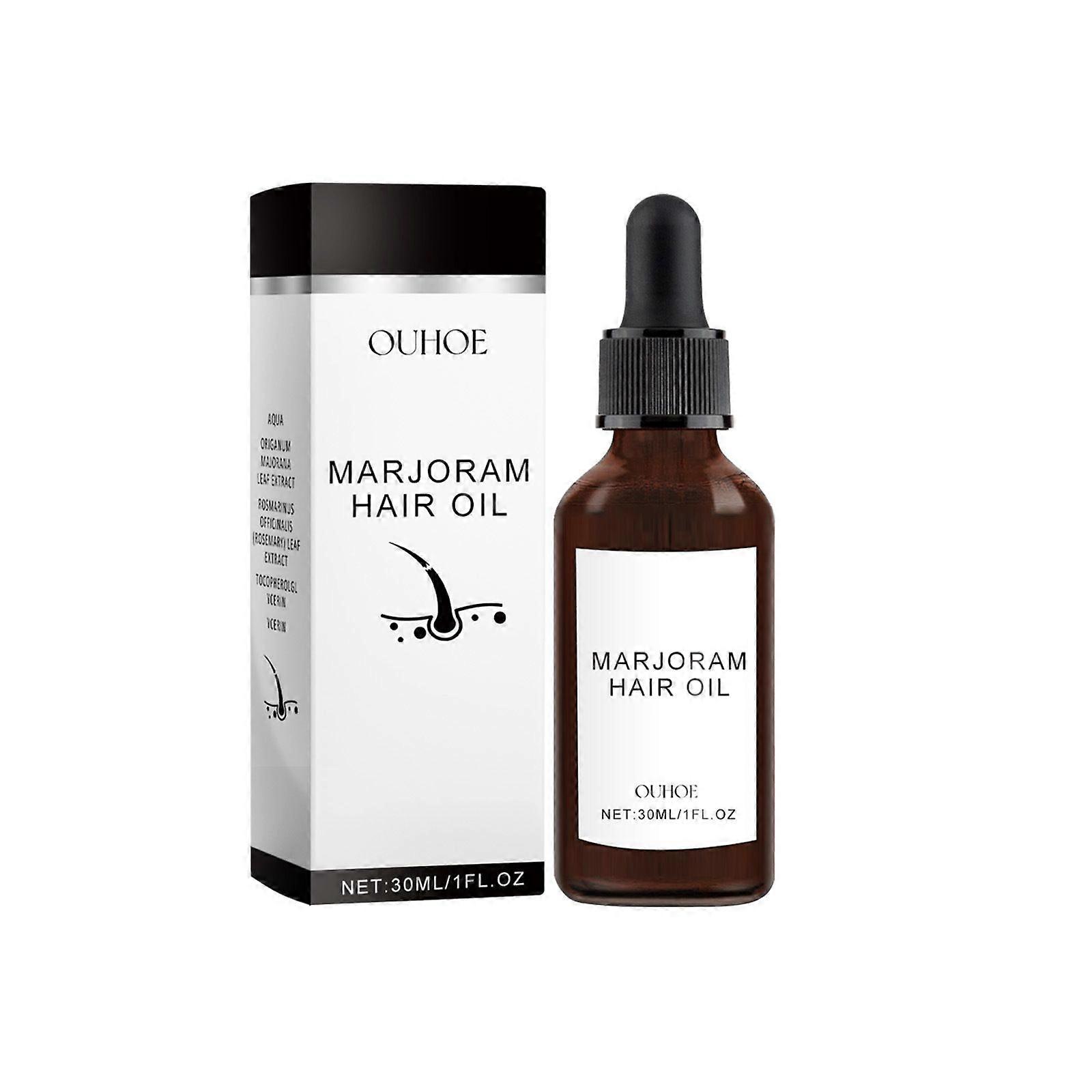 Ouhoe Marjolaine Huile Capillaire Hydratation Régénération Cheveux Essence Douce Cheveux