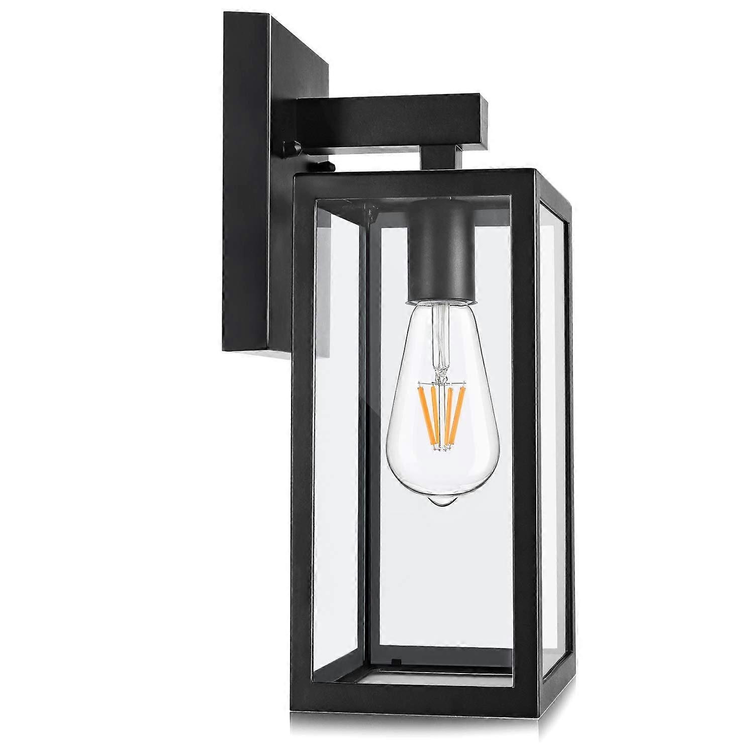 Anti-Rust Wall Lantern Outdoor Exterior Use Wall-Mount Weather-Resistant Rustproof Finish Classic Style