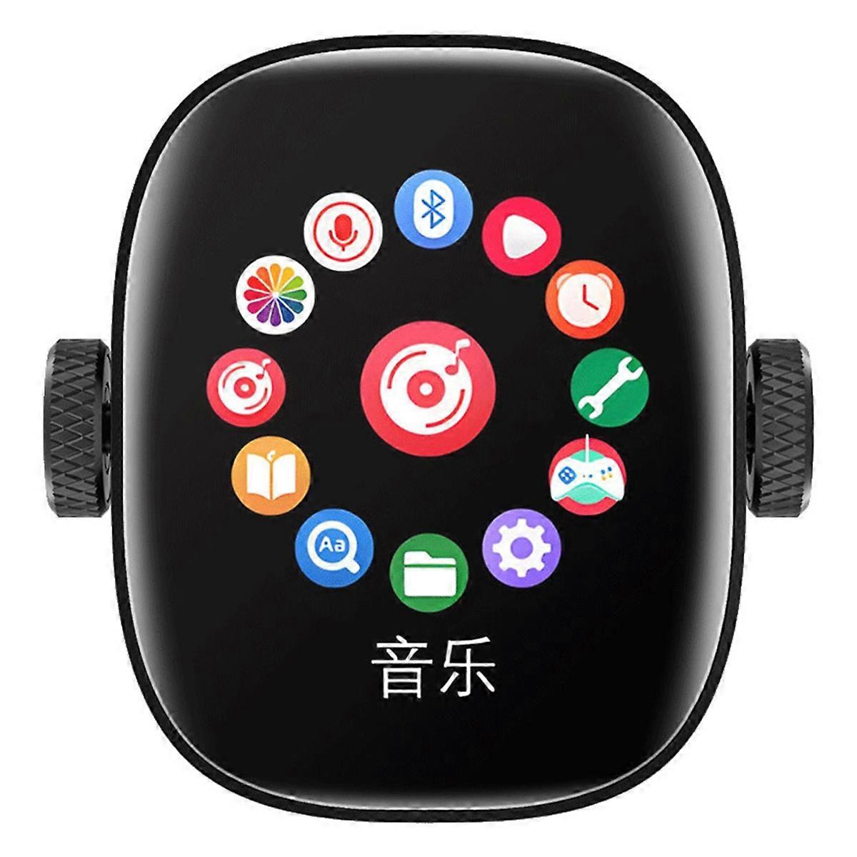 64GB Mini Touch Screen Bluetooth5.3 MP3 Player Hifi Lossless Music Video Player Recorder with Alarm