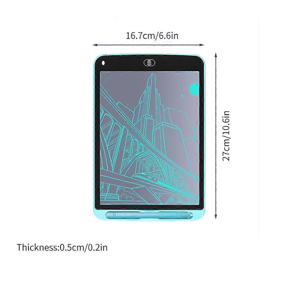 10.5 Inch LCD Writing Tablet Electronic Digital Drawing Board Erasable Writing Pad Single Color Scre