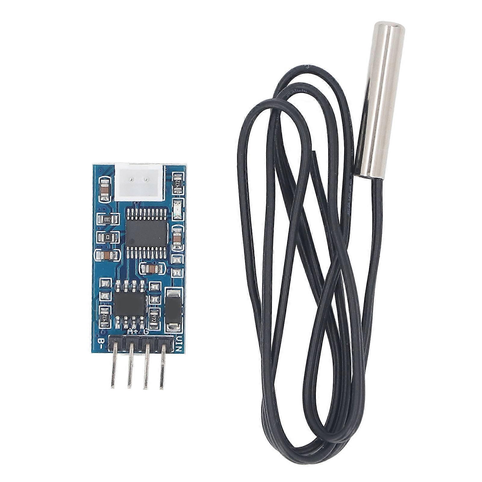 10K 3950 Temperature Sensor Probe Cable 5VRS485 RTU Serial Port Remote Control Acquisition Module for PLC 39717