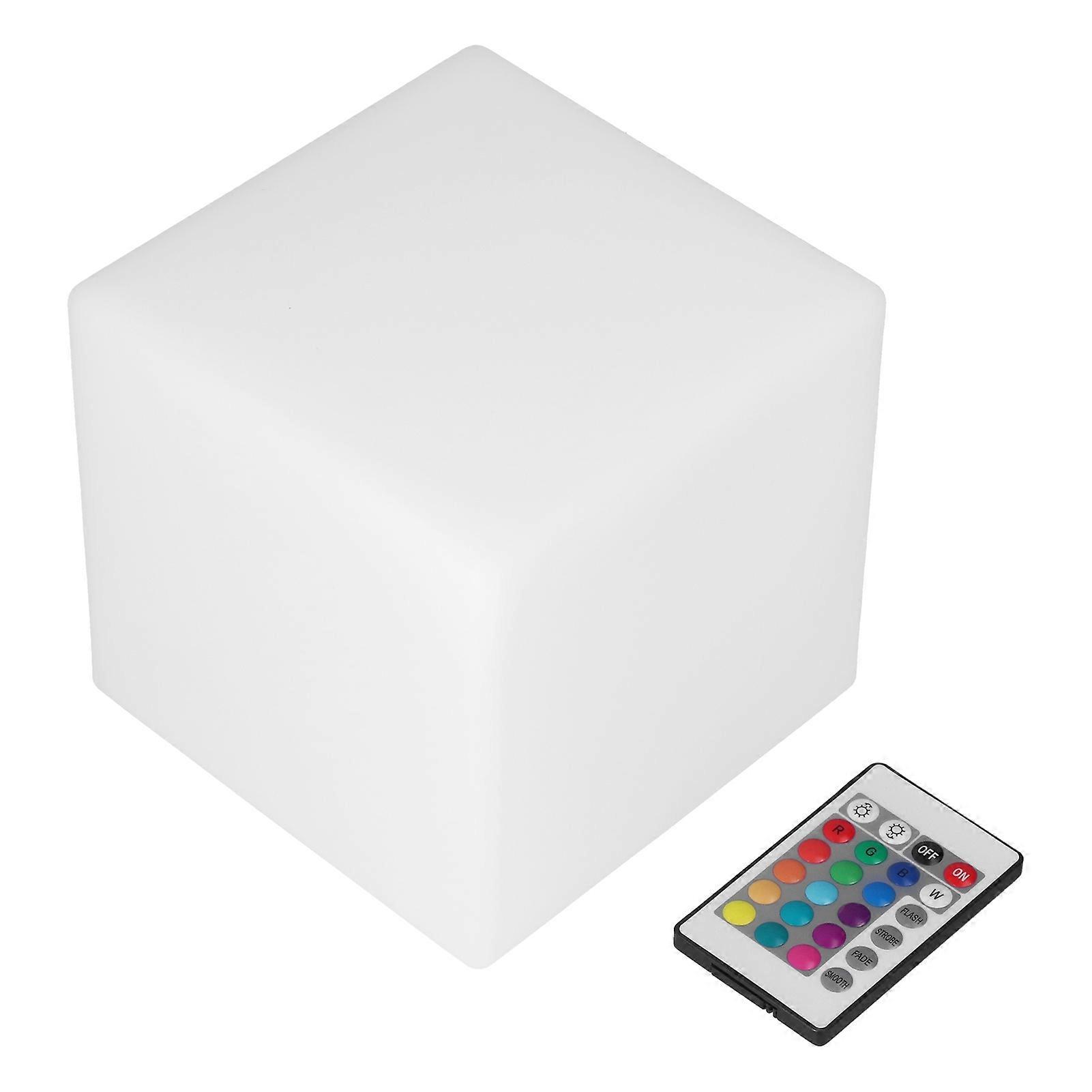 LED Cube Light 16‑Color 4‑Mode Mood Lamp Night Light with for Bedroom Bar KTV