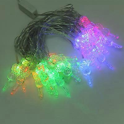 7m Violin Pendants Decoration String Lights, 30-LED Multi-Colored Light (AC 12-240V / EU Plug)(White)