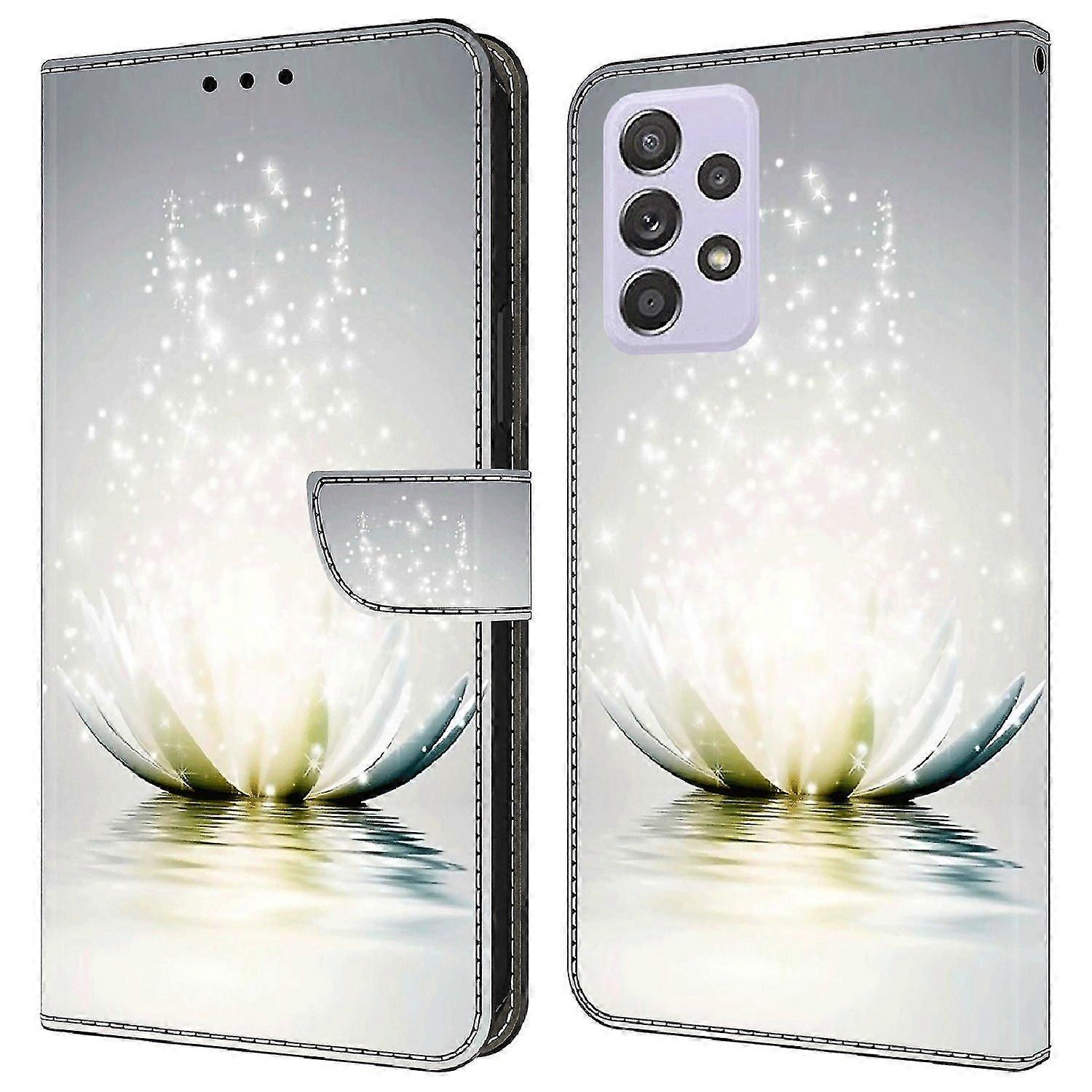 Wallet Case For Samsung Galaxy A52 4g/5g/a52s 5g,pu Leather Stand 3d Pattern Printing Phone Cover