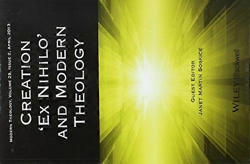 Creation Ex Nihilo and Modern Theology