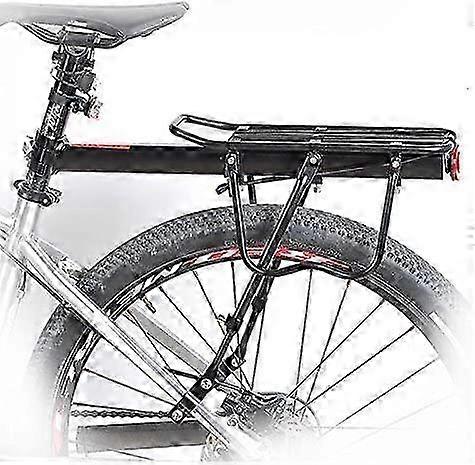 Bike Rack Aluminum Adjustable Carrier Rear Rack with Reflector | Fruugo AU