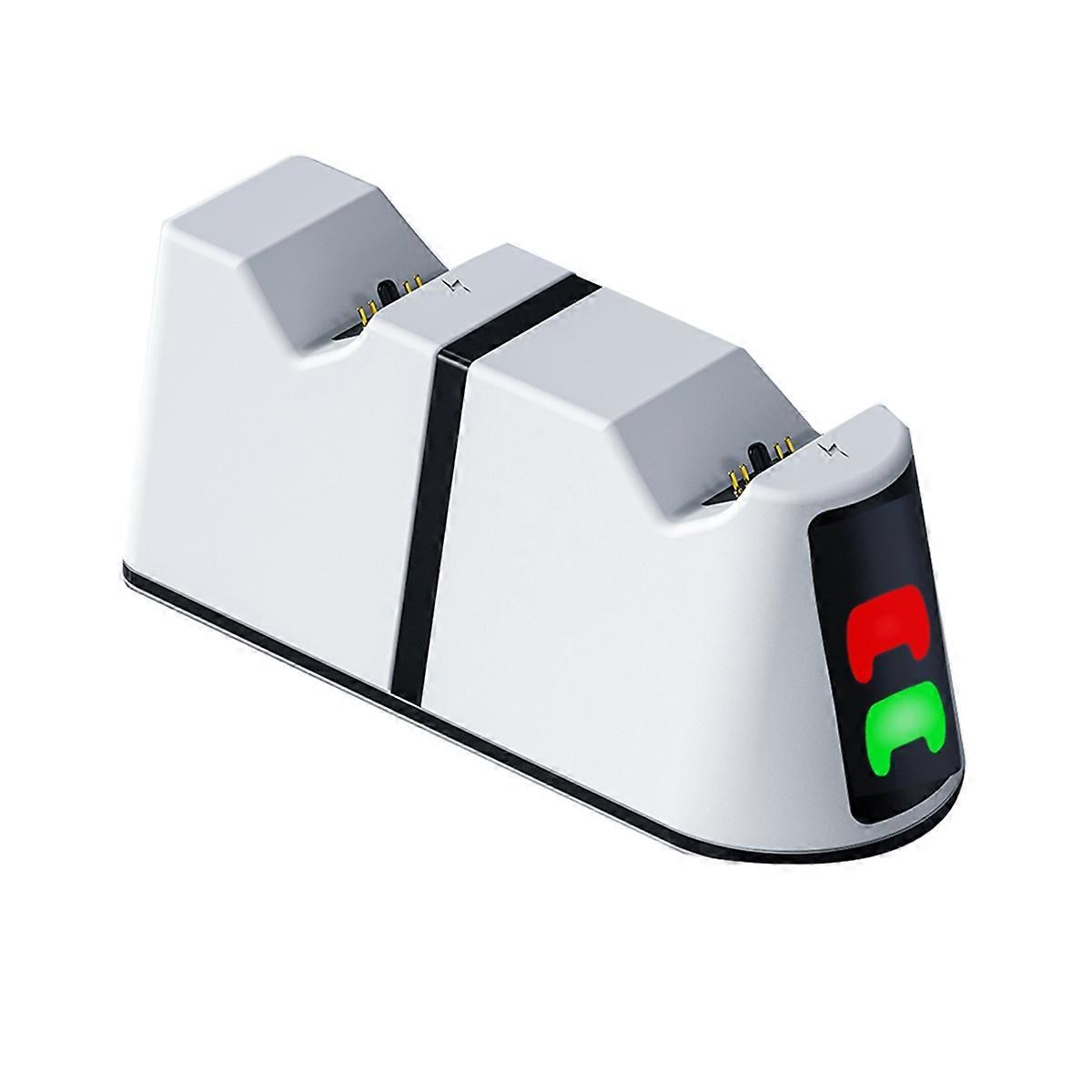 RGB LED شاحن تحكم مزدوج ل / عصا التحكم اللاسلكية النحيفة لوحة الألعاب شحن الحوض