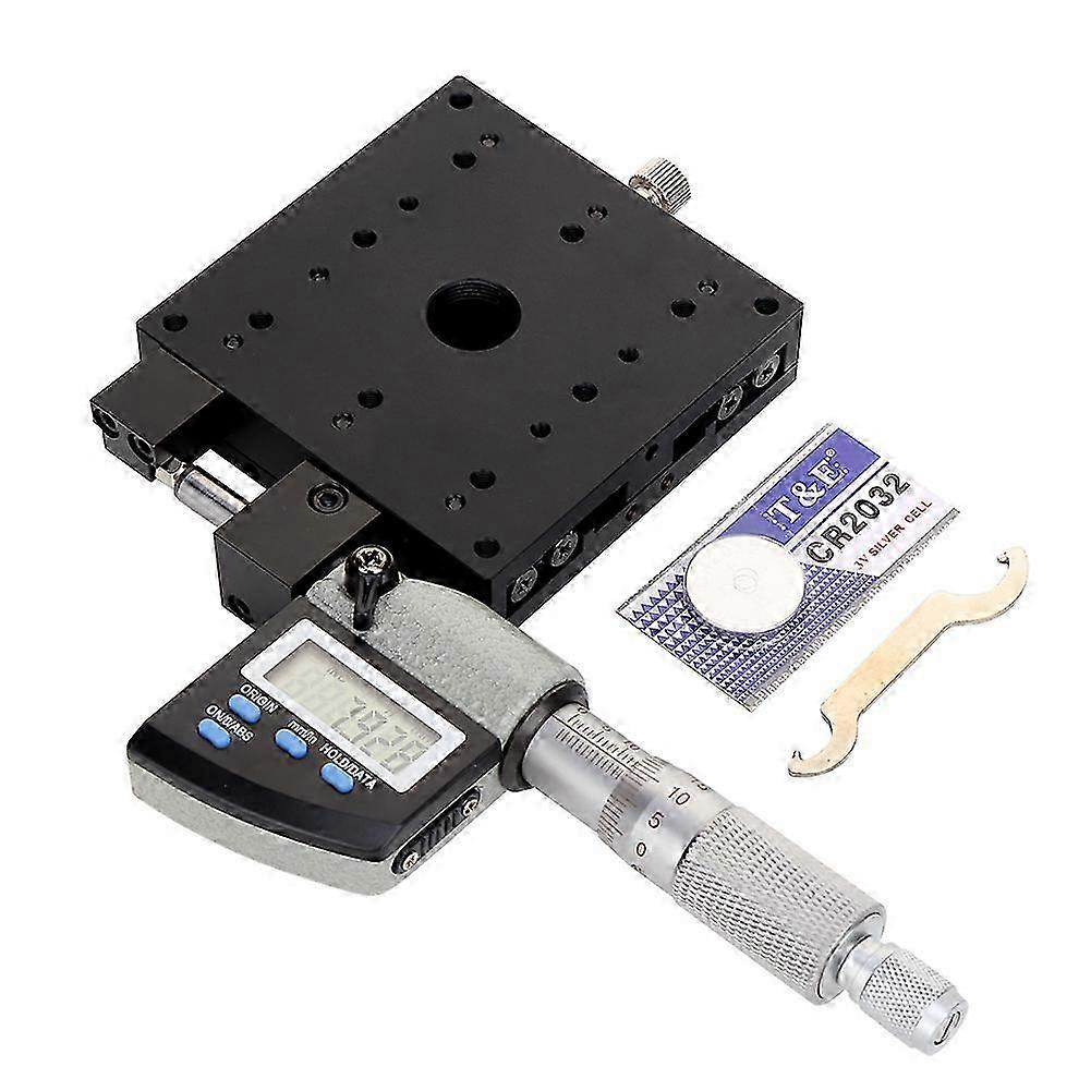SEMX80-AS Micrometer Platform Digital Displayed 80x80mm 0.001mm Linear Translation Stage