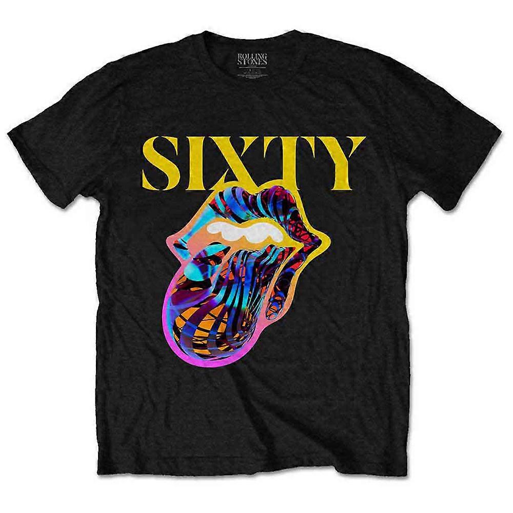 The Rolling Stones Sixty Cyberdelic Tongue T Shirt