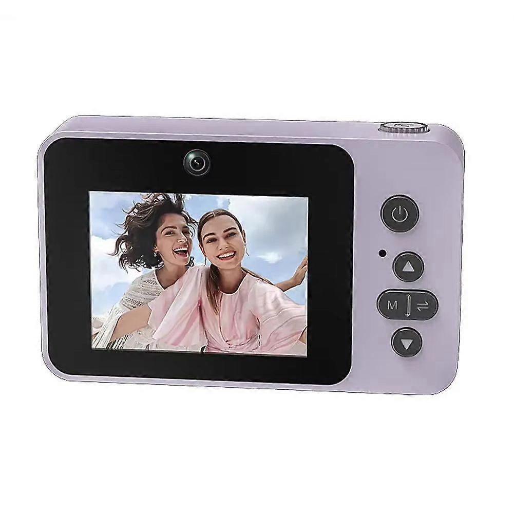 X50 Supports MP3 Music Playback Mirror Design 2.4IN Retro CCD Digital Camera 8X Zoom Video Vlog Cam