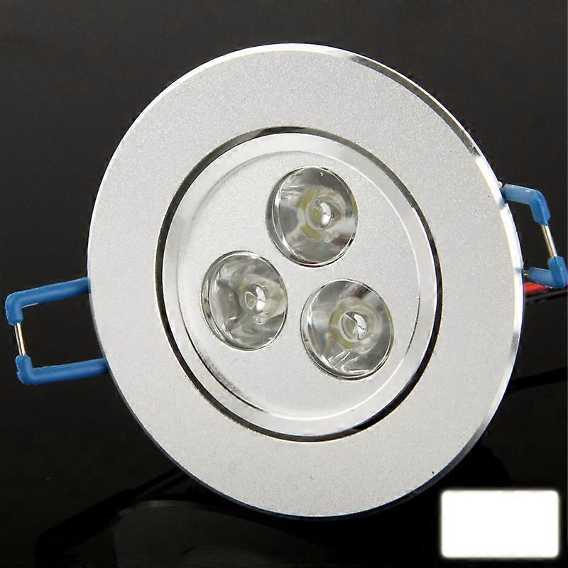 3W Ceiling Lights LED Down Light Bulb, 3 LED, White Light, AC 85-265V