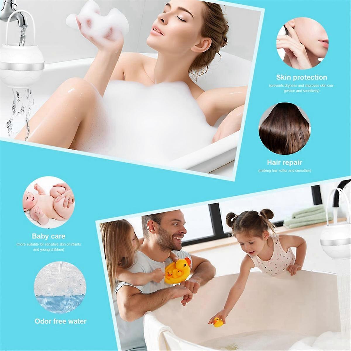 Bathtub Water Filter-Bath Ball Faucet Filter
