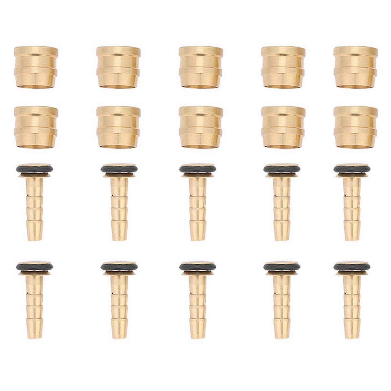 10 Set Hydraulic Disc Brake Hose Olive Connector Insert for Replacement Part