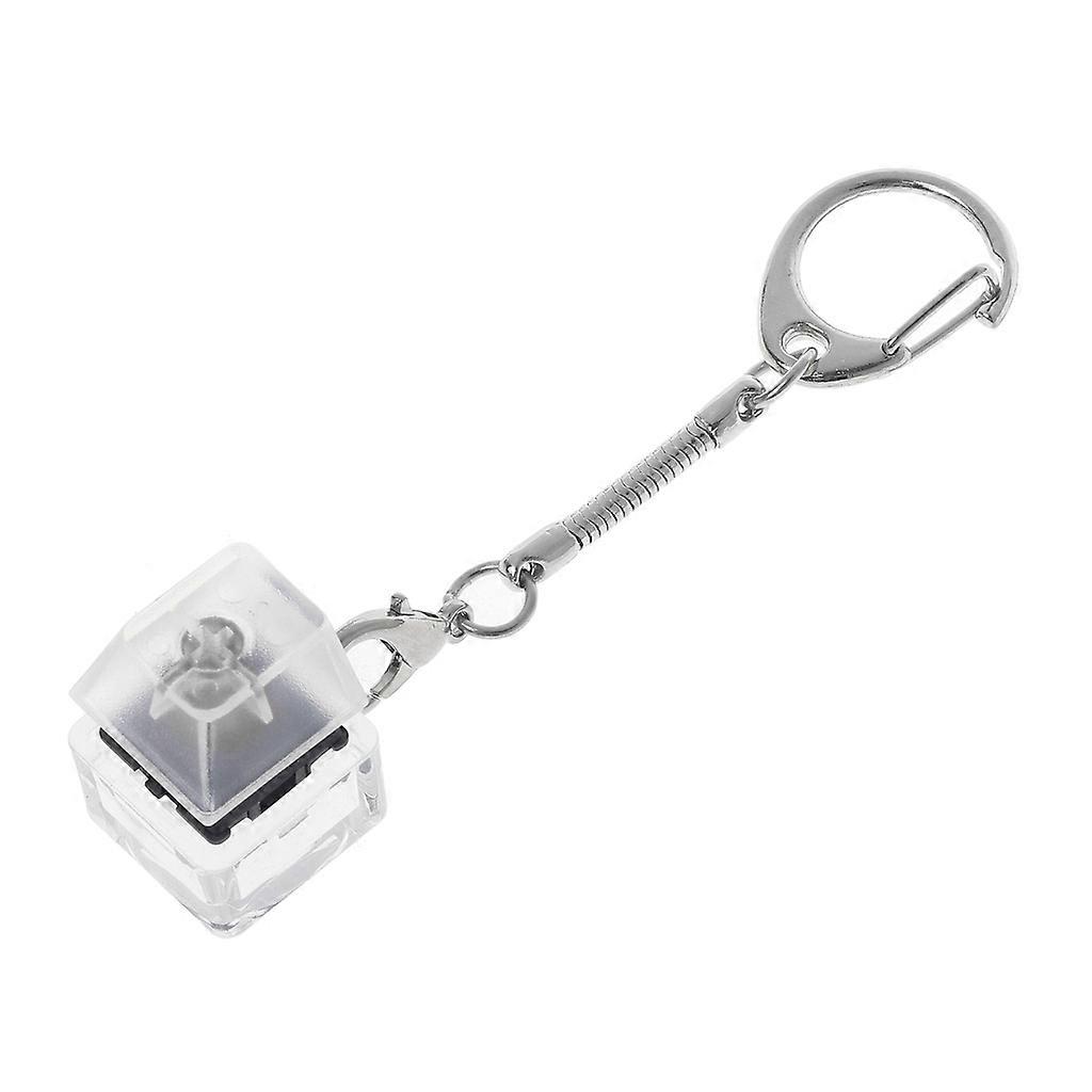 Cherry MX Switch Mechanical Switch Keychain For Keyboard Switches Tester Kit Without LED Light Toys Stress Relief Gifts  Black