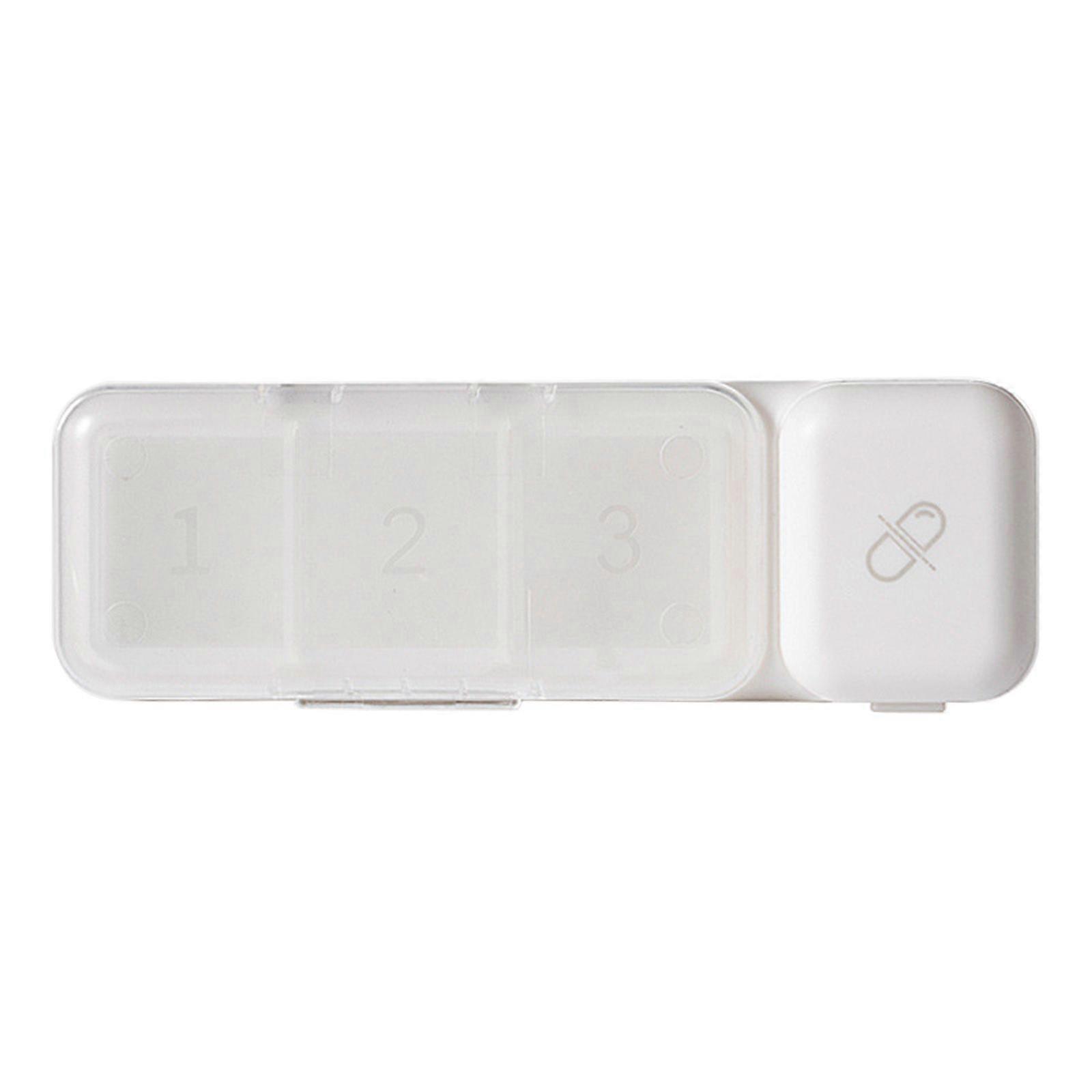 Emergency Medicine Storage Boxes Pocket Tablet Container with Cutter Double Seal