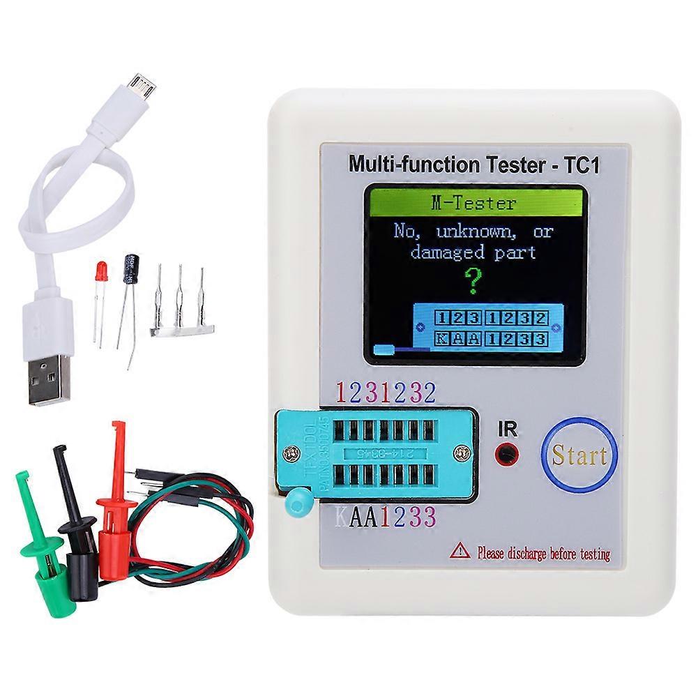 Transistor Tester Multi‑Function Full Color Screen Graphic Display Capacitance Meter