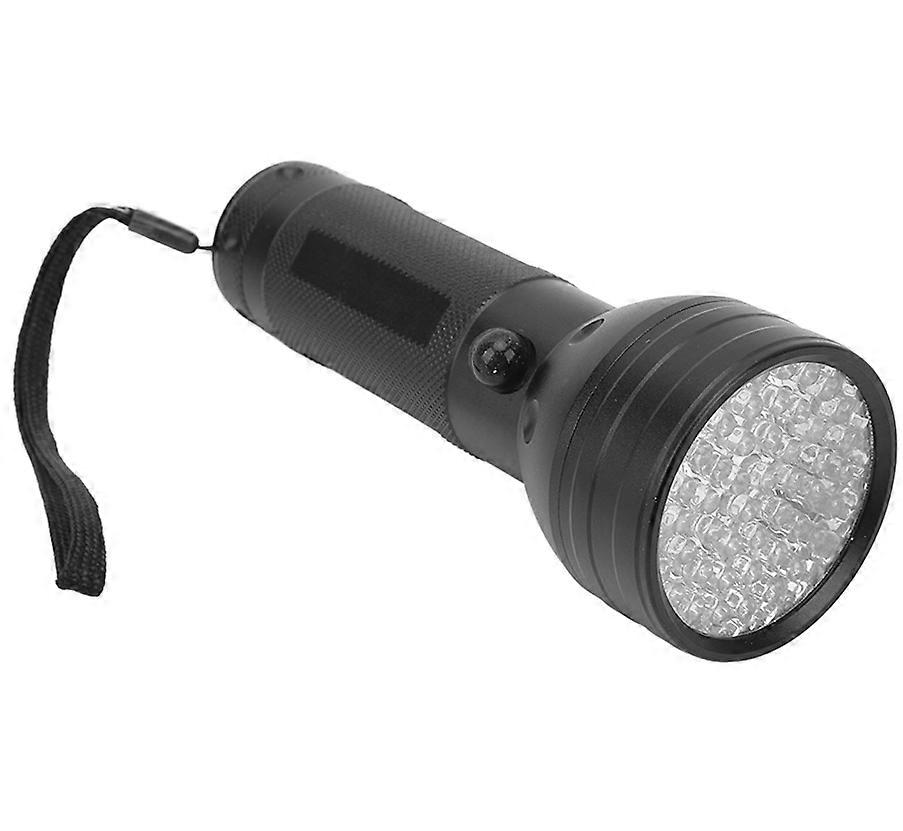 UV Flashlight 51pcs Light Chips LED Black Light Torch for Pet Urine Fluorescence Detection (Black)