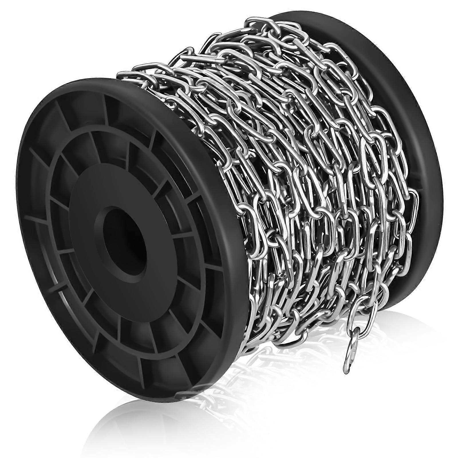 Stainless Steel Chain Chain Tool, 50ft Stainless Steel Chain Hanging Chain Tool, Jack Small Stainless Chain Tool
