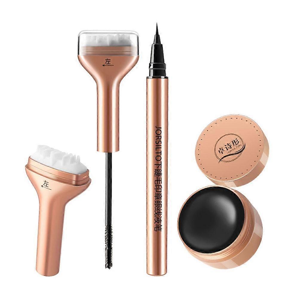 Lower Eyelashes Stamp Eyeliners Pen Waterproof Sweatproof Makeup Cosmetics