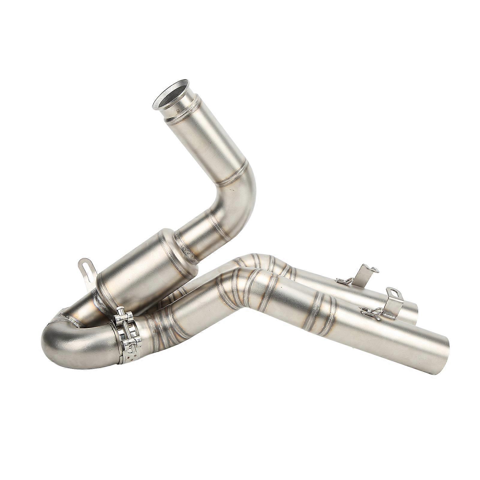 Stainless Steel Motorcycle Exhaust Mid Pipe - Boost Performance & Easy Installation