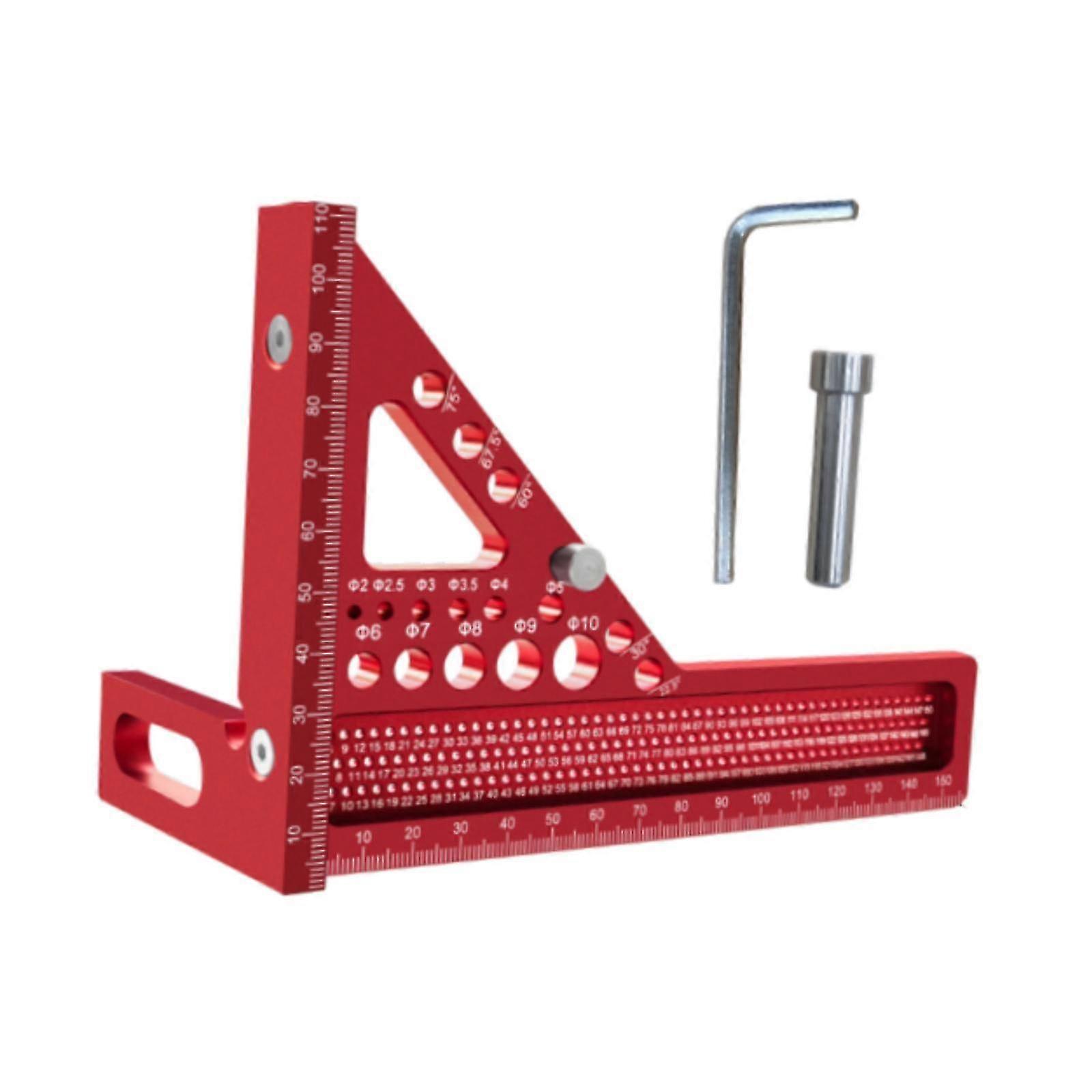 3D Multi-Angle Measuring Ruler Tool for Craftsmen, Engineers & Construction Work