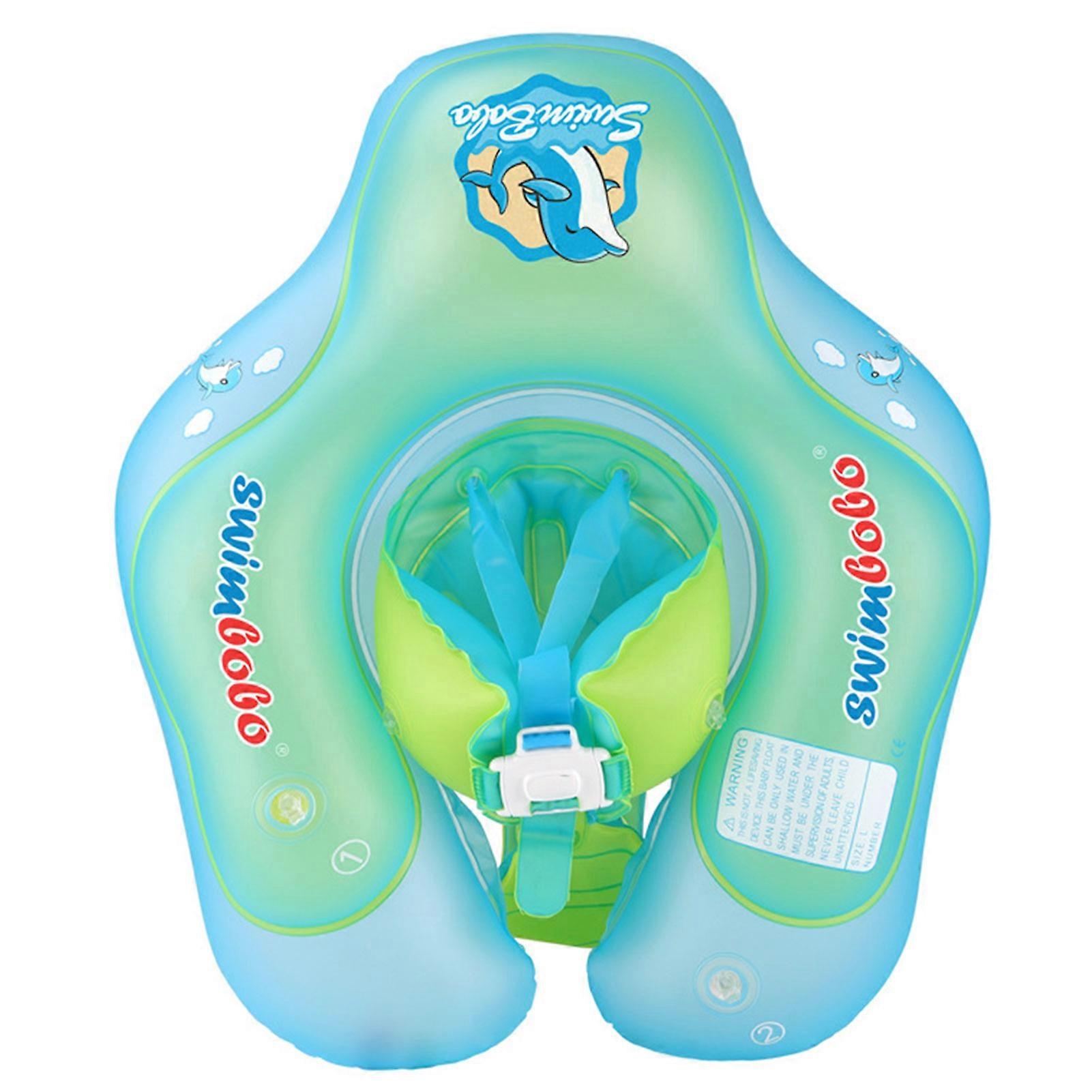 Inflatable Baby Swimming Float Easy Carrying Fashion Swim Rings for Summer Pool Party