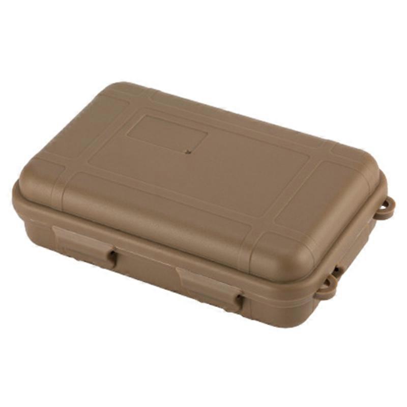 AOTU Outdoor Survival Sealed Box Waterproof Shockproof EDC Tools Storage Case