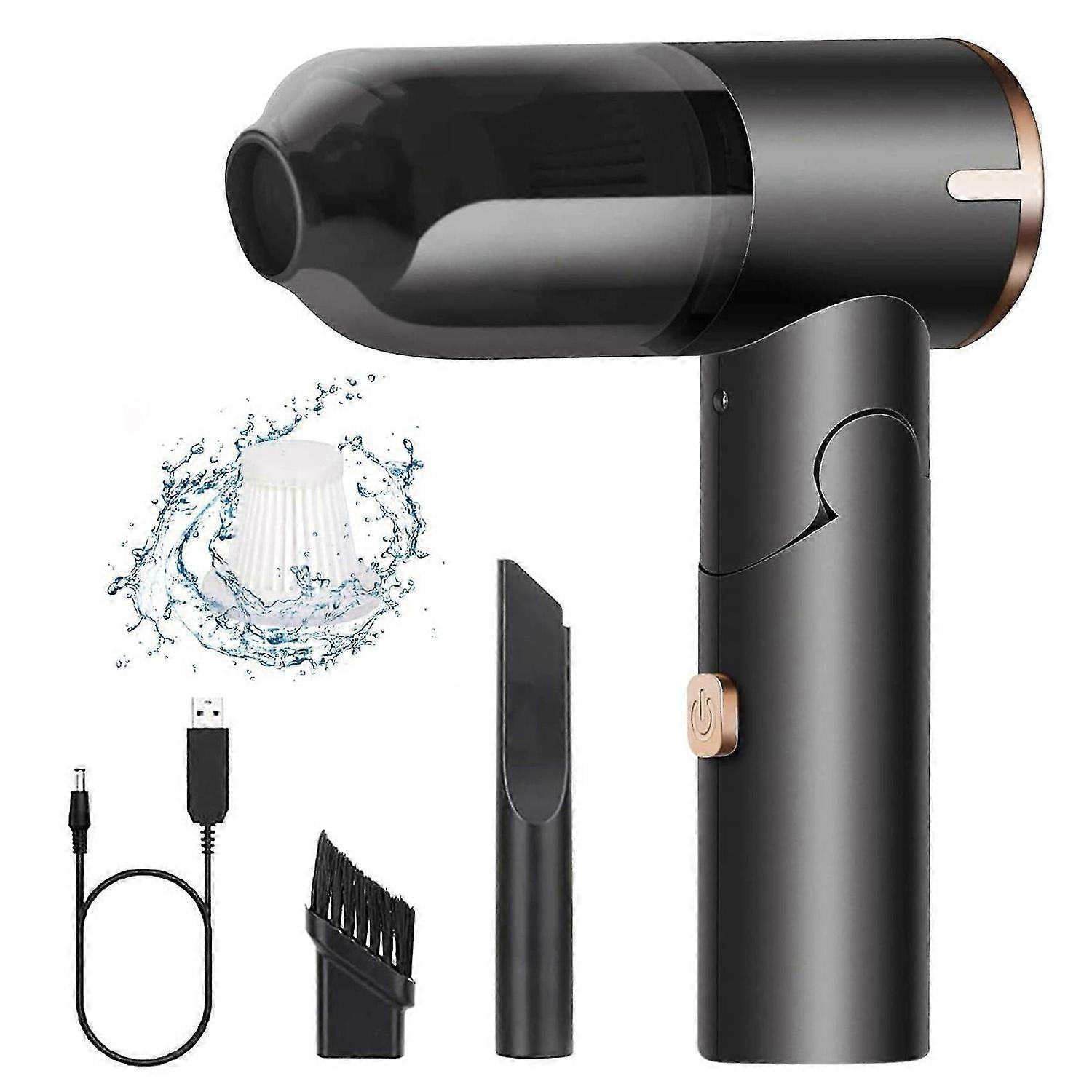 Mini Handheld Vacuum Cleaner Cordless with LED Light-Foldable Mini Vacuum compatible Rechargeable co