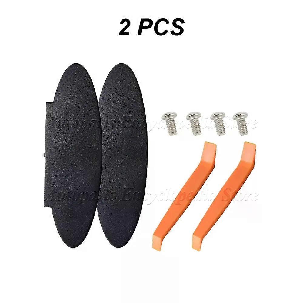 99670142102 Car Sun Visor Makeup Mirror Covers Kit Black compatible for 911 996/997 Boxster 986 Cayman 987 1996-2010