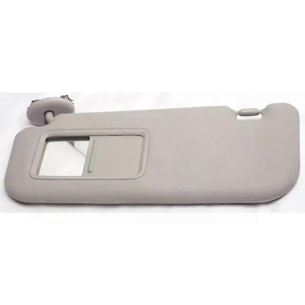 LH/RH Beige Grey Sun Visor with Makeup Mirror compatible for Toyota Yaris 2008 2009 2010 2011 2012 2013 74320-0D500-B1
