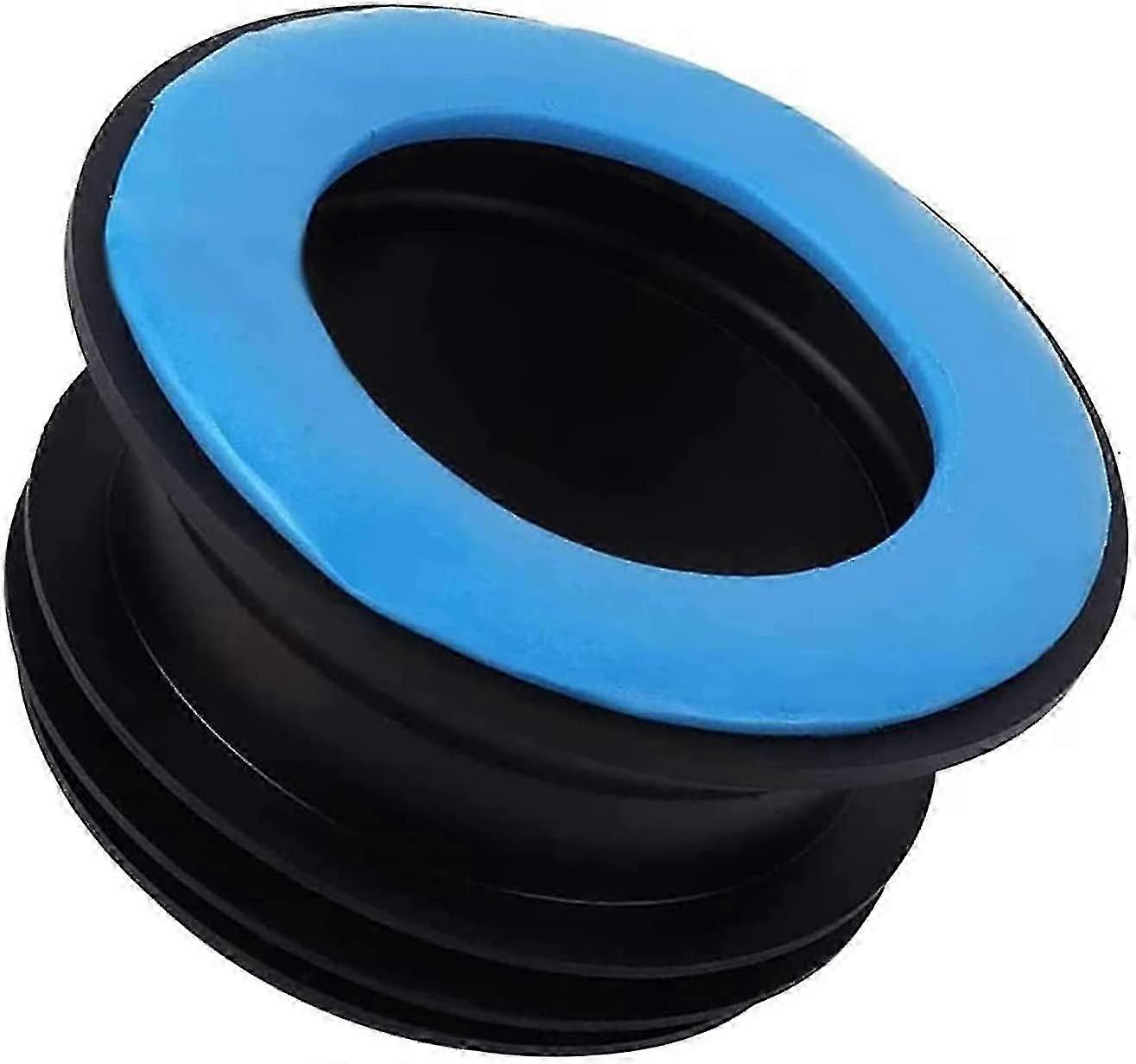 Rubberen toilet ring afdichtring afvoer toilet pijp afdichting pakking universeel afval geurdicht tankhuls