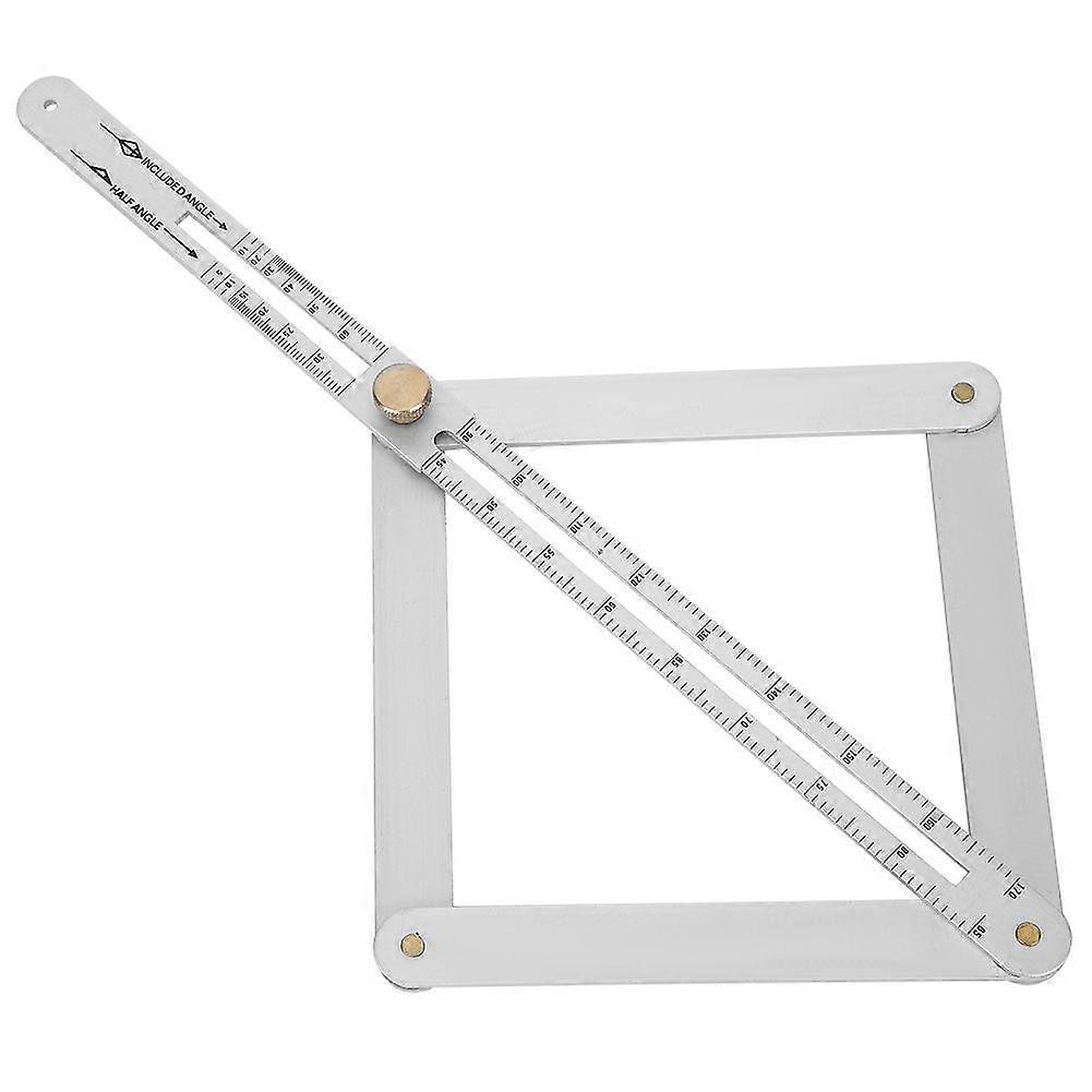 Goniometer Ruler Multifunctional Diagonal Ceiling Profiler 4Fold Corner Angle Finder