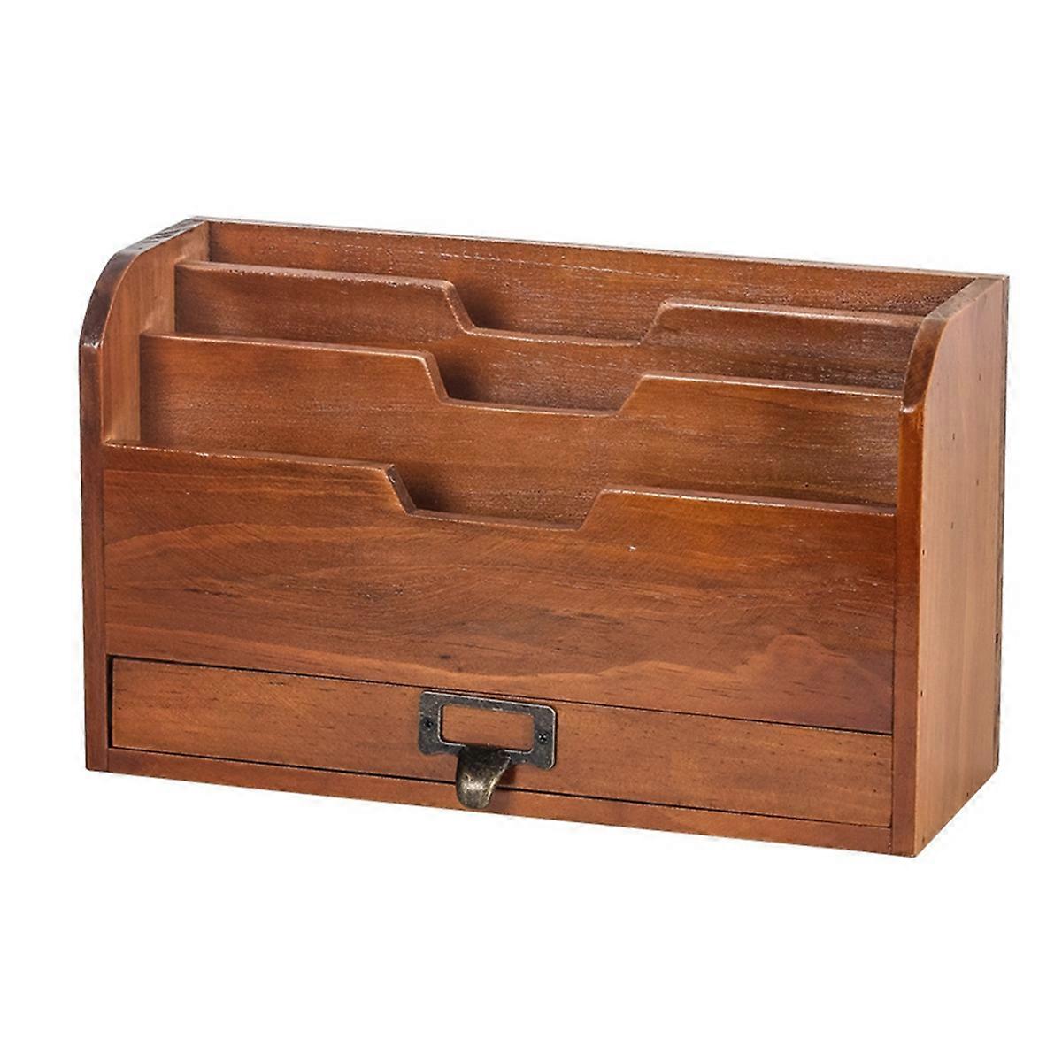 Office Desktop Storage Box Stationery Finishing Rack A4 Paper Rack