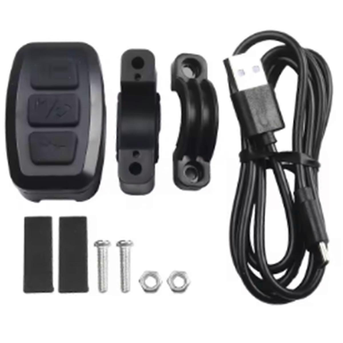 Feature Packed Remote Motorcycle Bike Handlebar Media Controller