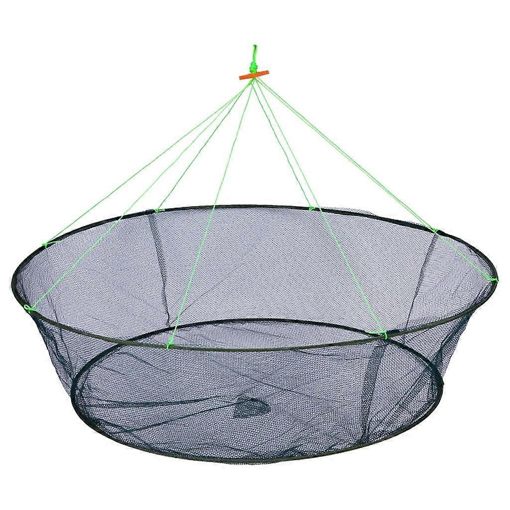 Large foldable fishing net for shrimp bait, crab and shrimp