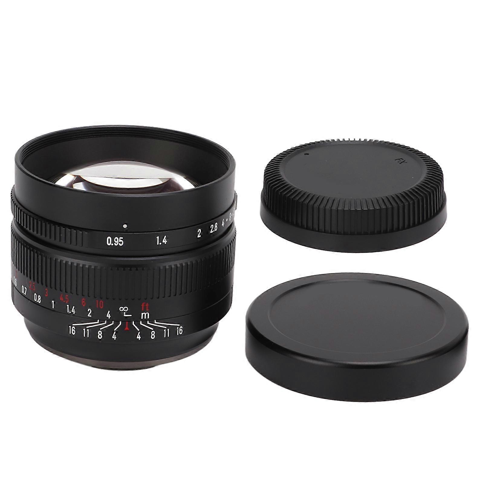 50mm F0.95 APS-C Lens for Fuji FX Mount: Stunning Bokeh & Manual Focus Precision