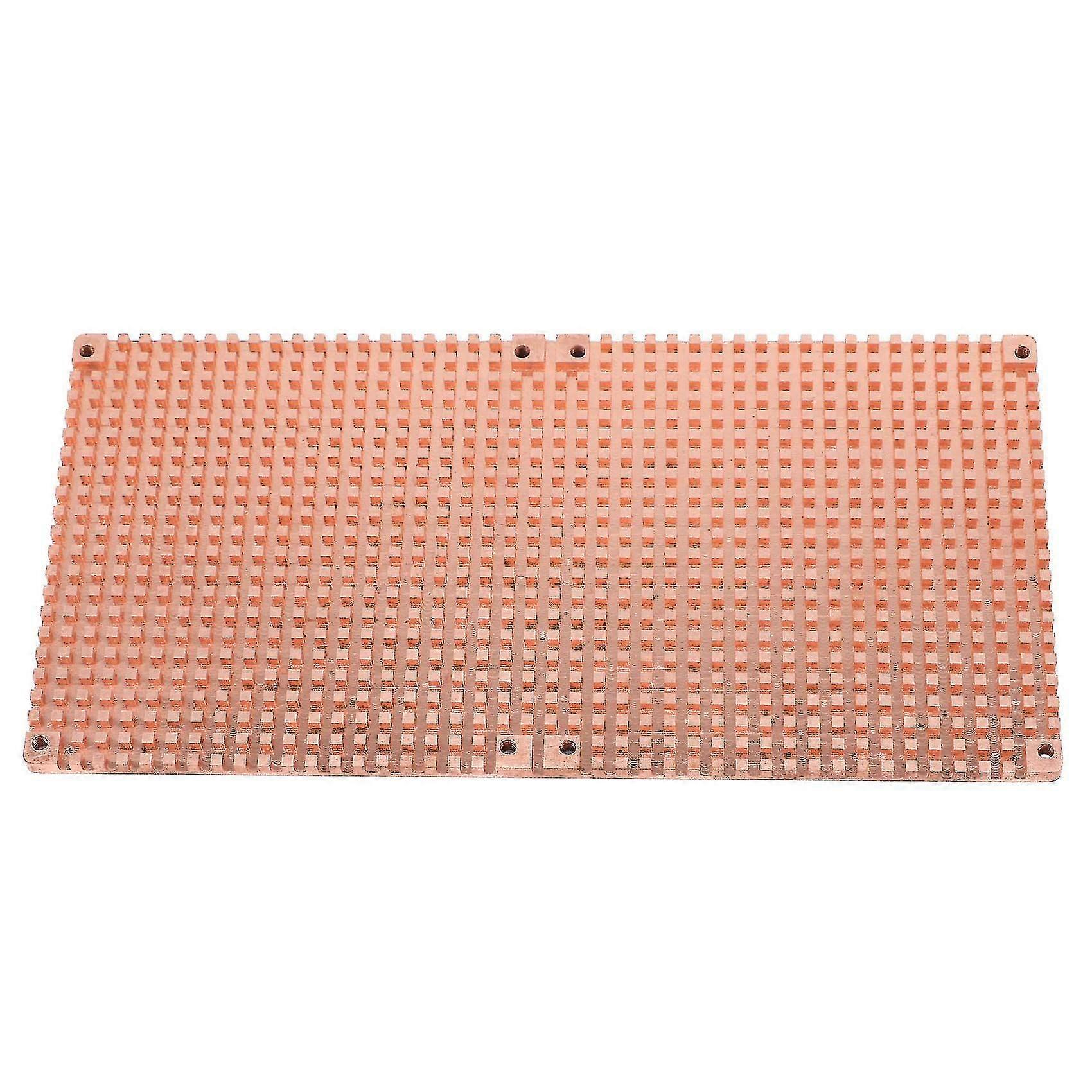 Rtx 3060 3080 3090 Backplane Pure Copper Heat Sink Graphics Card Memory Auxiliary Radiator 90x180mm