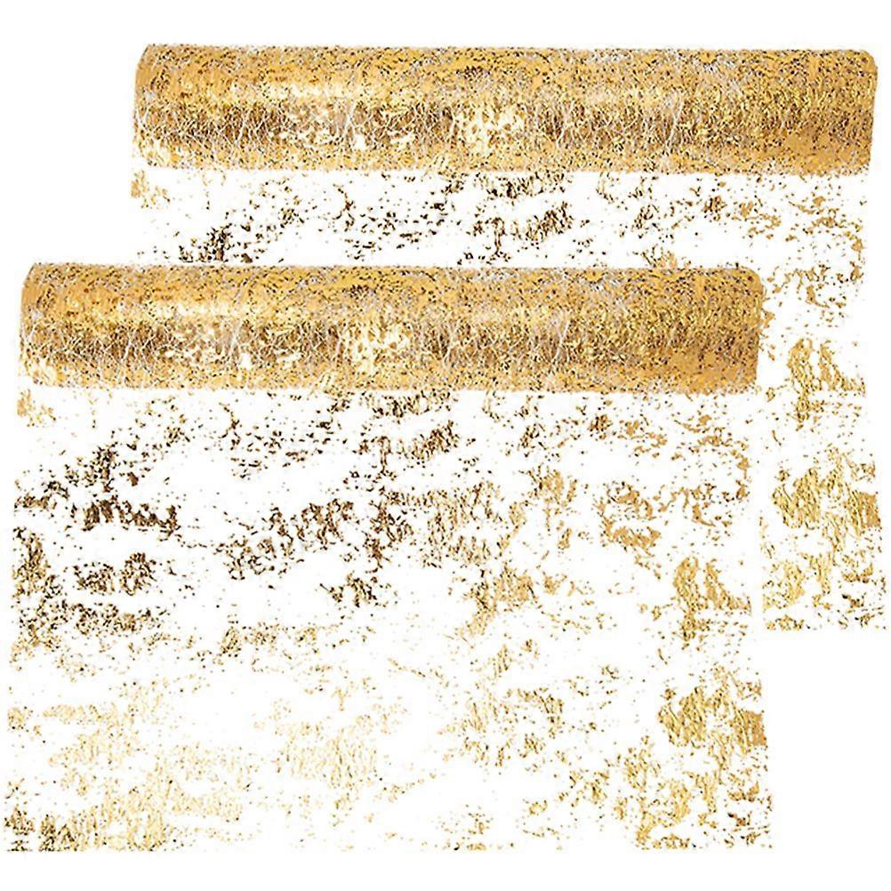 2pcs Wedding Tablecloths Party Table Runners Dinner Tablecloths Decorative Table Runners