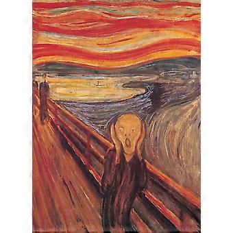 O Grito de Edvard Munch Puzzle (1000 peças)